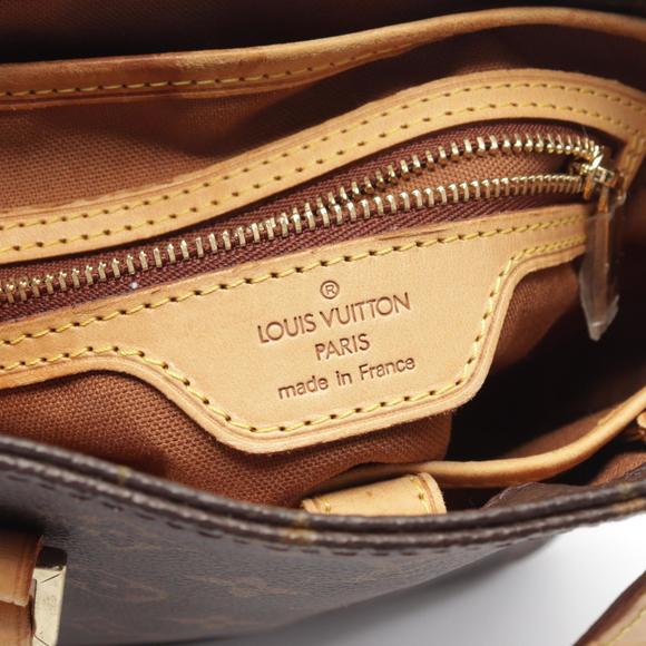 LOUIS VUITTON Vavin PM Handbag Leather Brown - Picture 4 of 13